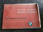 BMW 518/520 Handleiding (Duitstalig), Auto diversen, Handleidingen en Instructieboekjes, Ophalen of Verzenden