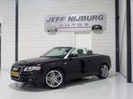Audi A4 Cabriolet 2.0 TFSI S-Line "Automaat" Leer Xenon Stoe, Open dak, Gebruikt, Zwart, 4 cilinders