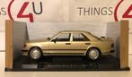MCG 1:18 Mercedes-Benz W124 Tuning goud nieuw in verpakking, Hobby en Vrije tijd, Modelauto's | 1:18, Ophalen of Verzenden, Nieuw