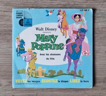 Vintage Mary Poppins Franse LP met boekje (1967) – Disney beschikbaar voor biedingen