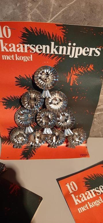 Oude kaarsenknijpers (50 stuks) beschikbaar voor biedingen