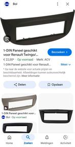 Renault Twingo 2 II 1-din radio paneel, Auto diversen, Ophalen of Verzenden, Nieuw