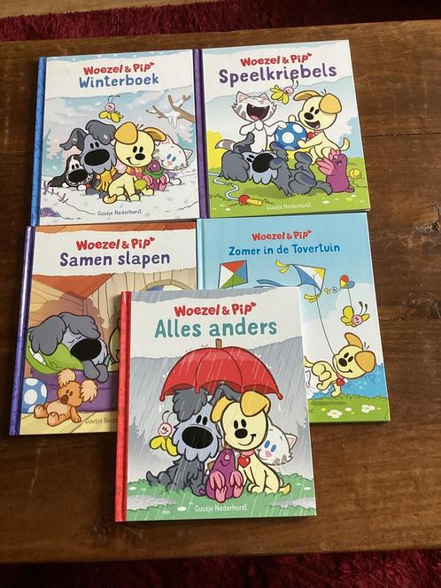 Woezel & Pip set boekjes , puzzel, mens erger je niet, Boeken, Kinderboeken | Baby's en Peuters, Zo goed als nieuw, Ophalen of Verzenden