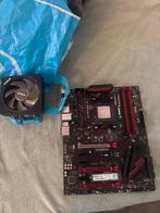 Gaming pc zonder case: Ryzen 5 2600X, MSI X470, 256GB SSD, Computers en Software, Moederborden, Ophalen of Verzenden, Gebruikt