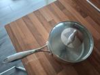 Tupperware Chefseries Kookpan met Deksel, Kookpan of Snelkookpan, Ophalen of Verzenden, Zo goed als nieuw, Rvs