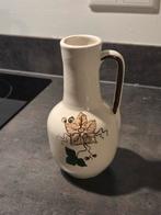 Vintage Keramische Kan met Druivenmotief, Ophalen of Verzenden