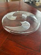 Glazen Taartschaal - mooi design, Schaal, Rond, Ophalen of Verzenden, Glas
