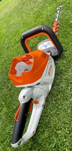 Stihl Hsa 100-1,5 maand oud-, Tuin en Terras, Heggenscharen, Ophalen, Zo goed als nieuw, Accu, Stihl