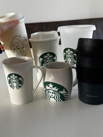 Starbucks bekers en mokken set – alles in één koop beschikbaar voor biedingen