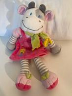 Knuffel roze koe nicotoy simba 30cm + 1 gratis knuf, Ophalen of Verzenden, Zo goed als nieuw, Koe