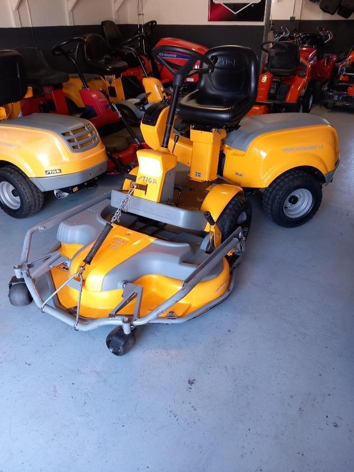 Stiga Park Excellent 16pk 2 Cyl Vanguard, 110 COMBI PRO Dek!, Tuin en Terras, Grasmaaiers, Zo goed als nieuw, 50 cm of meer, Elektrische starter