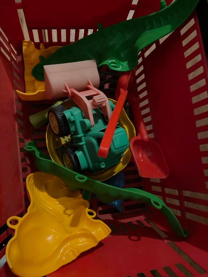 Speelgoed set voor zandbak of tuin, Kinderen en Baby's, Speelgoed | Buiten | Los speelgoed, Gebruikt, Ophalen of Verzenden