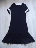 Zwart jurkje LMTD met witte randjes maat 146, Meisje, LMTD, Gebruikt, Jurk of Rok