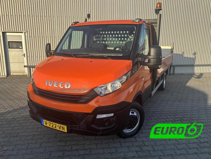 Iveco Daily 35C14 2.3 *A/C*NAVI*HAAK*PICK-UP*LAADKLEP*3500KG, Auto's, Bestelauto's, Bedrijf, Te koop, ABS, Airconditioning, Alarm