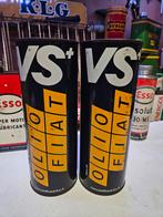 Vintage Fiat Olio Italiaans Olieblik, Ophalen of Verzenden, Gebruikt, Auto's