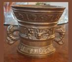 Bronzen Vijzel met Stamper - Antiek, Antiek en Kunst, Antiek | Koper en Brons, Ophalen of Verzenden