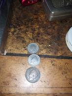 willemina munten drie stuiver 1 twee kwartjes, Ophalen, Buitenland, Munten