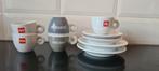 Verschillende kopjes Illy espresso kopjes, Ophalen of Verzenden, Zo goed als nieuw, Porselein, Kop en/of schotel