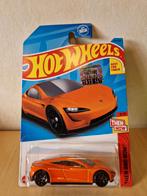 Hotwheels Tesla Roadster oranje, Hobby en Vrije tijd, Modelauto's | Overige schalen, Ophalen of Verzenden, Nieuw