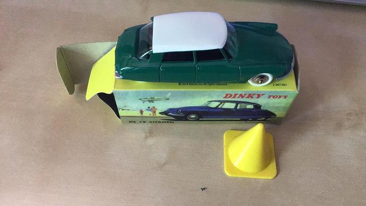 DINKY TOYS CITROËN DS 19+ PIGNON VEILIGHEID IN UW VITRINE, Hobby en Vrije tijd, Modelauto's | 1:43, Nieuw, Auto, Dinky Toys, Ophalen of Verzenden