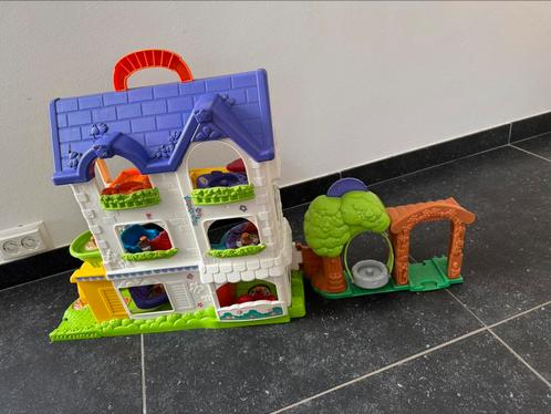 Vtech Go Go ! smart friends huis, Kinderen en Baby's, Speelgoed | Fisher-Price, Gebruikt, Speelset, Met licht, Met geluid, Ophalen of Verzenden