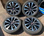 Mooie 17” Fiat Tipo / Doblo bicolor velgen + 225/45 R17, Banden en Velgen, 17 inch, Ophalen of Verzenden, Zomerbanden