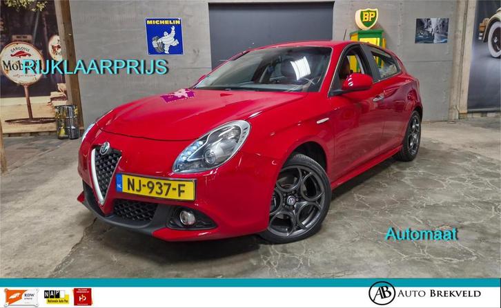 Alfa Romeo Giulietta 1.4 Turbo MultiAir Super 170PK Automaat, Auto's, Alfa Romeo, Bedrijf, Te koop, Giulietta, ABS, Airbags, Airconditioning