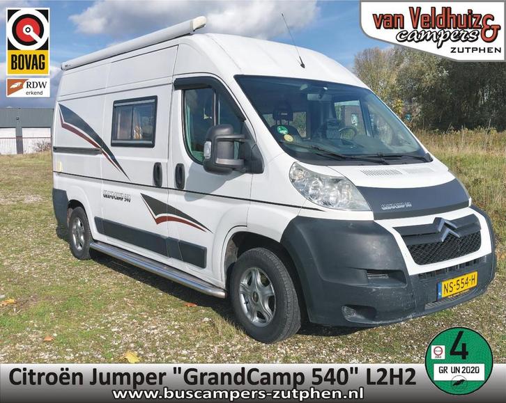 Citroën Jumper "GrandCamp 540" - L2H2, Caravans en Kamperen, Campers, Bedrijf, tot en met 2, Buscamper of Camperbus, Overige merken