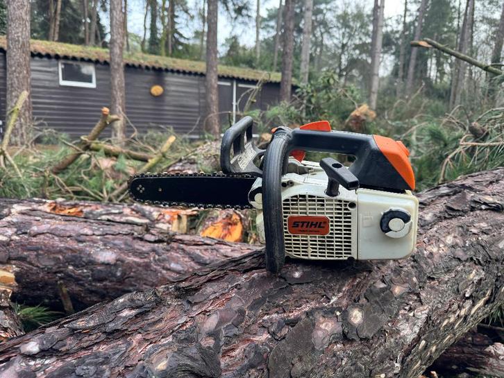 Kettingzaag Stihl MS 200T / Tophandle, Tuin en Terras, Handzagen, Gebruikt, Boomzaag, Ophalen of Verzenden