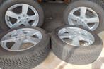 Winterbanden (Dunlop, 205/55/R16) op LM-velgen, Auto-onderdelen, Ophalen, Velg(en), 16 inch, 205 mm