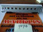 Marklin lok 3038 met wagon 4076 cq 4050, Hobby en Vrije tijd, Modeltreinen | H0, Ophalen, Wisselstroom, Gebruikt, Wagon