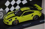 1:18 PORSCHE 911 GT3 RS 2015 green Minichamps in box WRH, Hobby en Vrije tijd, Modelauto's | 1:18, Verzenden, Zo goed als nieuw