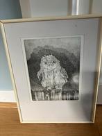 Ets Uilskuiken - Eigen Werk, Antiek en Kunst, Kunst | Etsen en Gravures, Ophalen of Verzenden