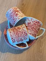 3x kop en schotel, Ophalen of Verzenden, Zo goed als nieuw, Overige stijlen, Kop(pen) en/of Schotel(s)