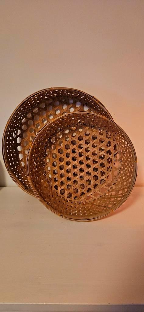 Mooie rotan wanddecoratie, Huis en Inrichting, Woonaccessoires | Wanddecoraties, Zo goed als nieuw, Ophalen of Verzenden