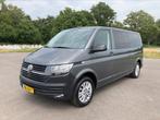 Volkswagen Transporter T6.1 Dubbele cabine 150PK 2020 Grijs, Auto's, Bestelauto's, Stof, Euro 6, 4 cilinders, 150 pk