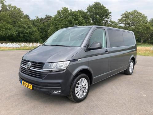 Volkswagen Transporter T6.1 Dubbele cabine 150PK 2020 Grijs, Auto's, Bestelauto's, Particulier, ABS, Airbags, Airconditioning