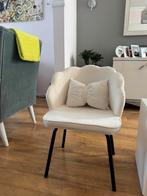 Make-up stoel en nachtkastje/bijzet tafel (nieuw in doos), Huis en Inrichting, Stoelen, Ophalen of Verzenden, Nieuw, Wit, Eén