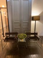 2x Wassily Stoelen | Set van 2 | Bruin | Tijdloos Design, Huis en Inrichting, Stoelen, Ophalen, Gebruikt, Bruin, Twee