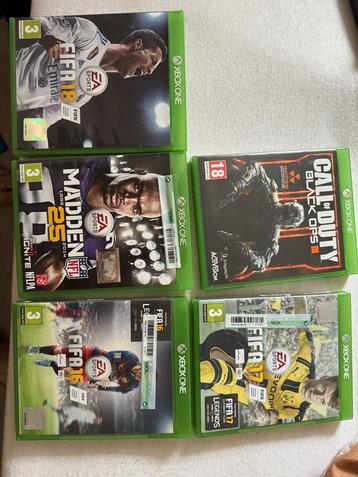 Xbox One Games - FIFA, Madden, Call of Duty beschikbaar voor biedingen
