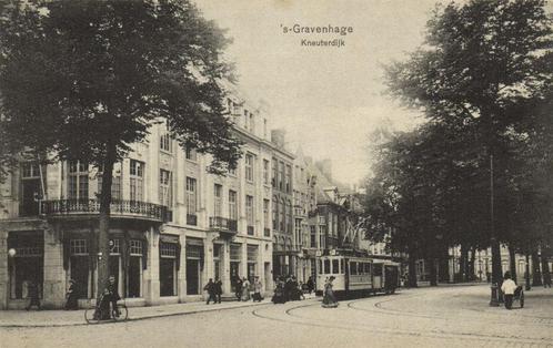 s-Gravenhage, Kneuterdijk - 1911 gelopen, Verzamelen, Ansichtkaarten | Nederland, Gelopen, Utrecht, Voor 1920, Ophalen of Verzenden