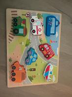 Houten Puzzel Voertuigen, Ophalen, Zo goed als nieuw, Overige typen