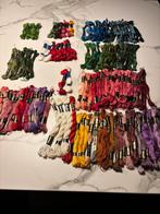 140 strengen dun katoen borduur garen, Hobby en Vrije tijd, Borduren en Borduurmachines, Ophalen of Verzenden, Zo goed als nieuw