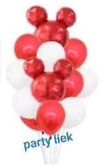 Mickey/ minnie mouse ballonnen set nr M321, Hobby en Vrije tijd, Feestartikelen, Nieuw, Versiering, Ophalen of Verzenden, Verjaardag