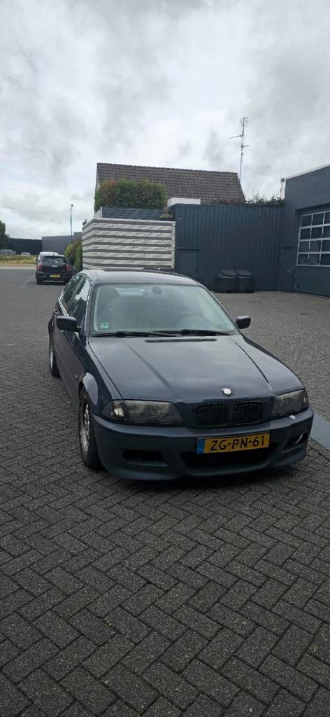 BMW 3-Serie E46  2.0 320i 1999 Blauw, Auto's, BMW, Particulier, 3-Serie, ABS, Airconditioning, Alarm, Bluetooth, Centrale vergrendeling