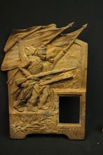 Prachtige WO1 Herdenkingsplaat Frankrijk 1914-1915, Ophalen of Verzenden, Landmacht, Overige gebieden