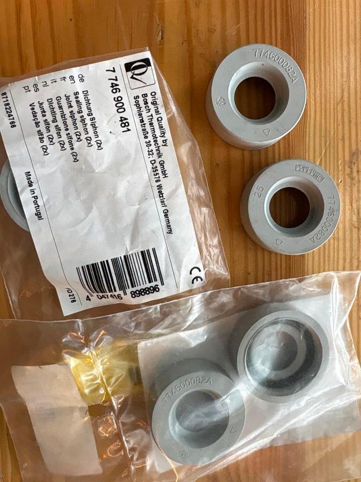 28x Sifon ring Nefit Topline/smartline 7746900481, Doe-het-zelf en Verbouw, Verwarming en Radiatoren, Nieuw, Cv-ketel of Combi-ketel