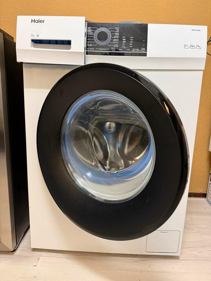 Haier Wasmachine 7kg - Perfecte Staat!, Witgoed en Apparatuur, Wasmachines, Zo goed als nieuw, Voorlader, 6 tot 8 kg, 85 tot 90 cm