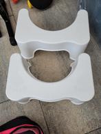 Toiletkrukje, Ophalen, Zo goed als nieuw, Kunststof