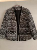 Zwart/ zilveren jasje maat 40, Kleding | Dames, Jasjes, Kostuums en Pakken, Maat 38/40 (M), Verzenden, Zwart, Zo goed als nieuw